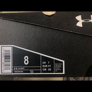 Brand New! Under Armour Adapt sneakers